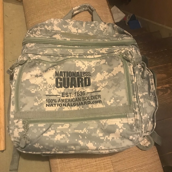 national guard bookbag
